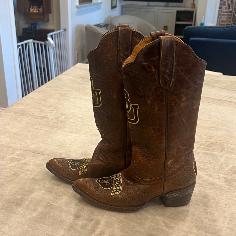Baylor Game Day Boots - Picture 4 of 5